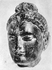インドガンダーラ石仏（京都帝国大学文学部陳列館）