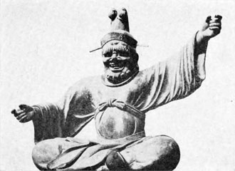 倶生神像（鎌倉国宝館）